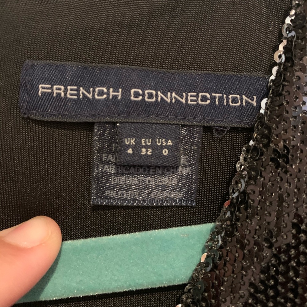 French Connection Refectra Sequin Cap Sleeve Dress - Picture 6 of 16